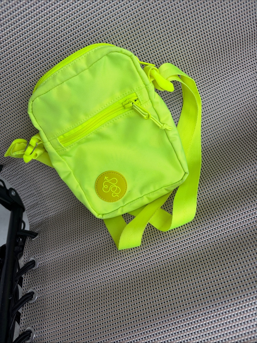 Baboon to the moon gilardi neon yellow crossbody